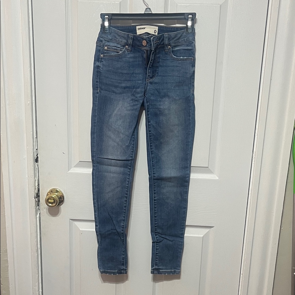 Garage Women's Skinny Jeans - Classic Blue